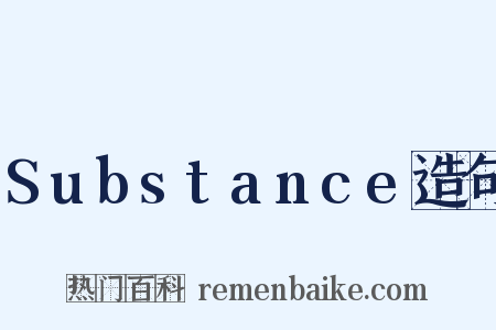 Substance造句是什么意思的图片